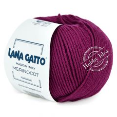 Lana Gatto Merinocot 13907 Фуксия