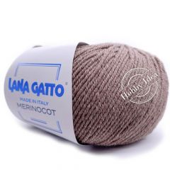 Lana Gatto Merinocot 14044 Темно-бежевый