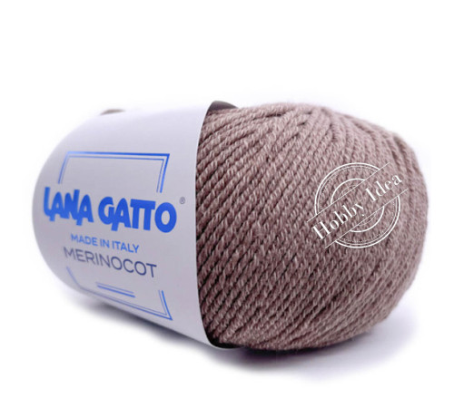 Lana Gatto Merinocot 14044 Темно-бежевый
