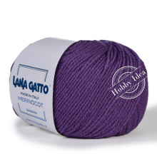 Lana Gatto Merinocot 14450 Тёмно-фиолетовый