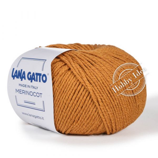 Lana Gatto Merinocot 14451 Спокойный оранж из категории Lana Gatto Merinocot