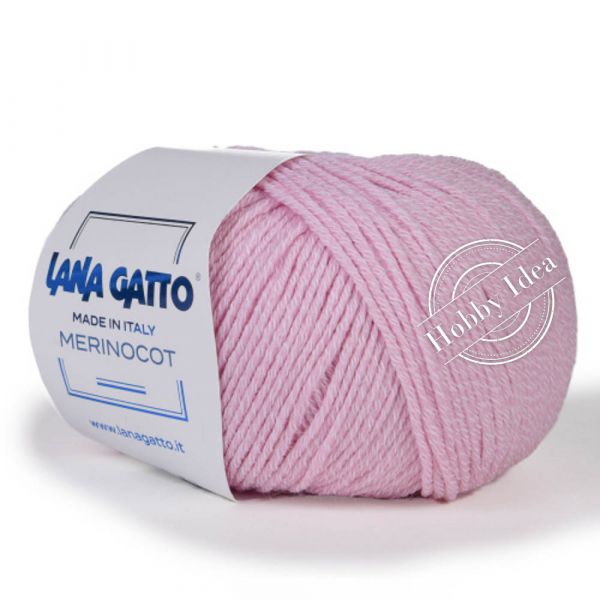 Lana Gatto Merinocot 14532 Нежно-розовый из категории Lana Gatto Merinocot