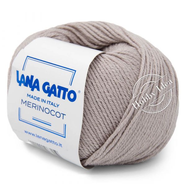Lana Gatto Merinocot 14559 Серо-бежевый из категории Lana Gatto Merinocot