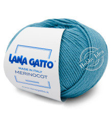 Lana Gatto Merinocot 14607 Бирюзовая вода