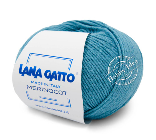 Lana Gatto Merinocot 14607 Бирюзовая вода