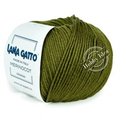 Lana Gatto Merinocot 19071 Натуральная зелень