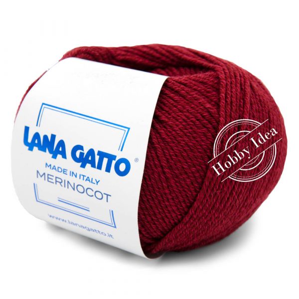 Lana Gatto Merinocot 19620 Бордовый из категории Lana Gatto Merinocot