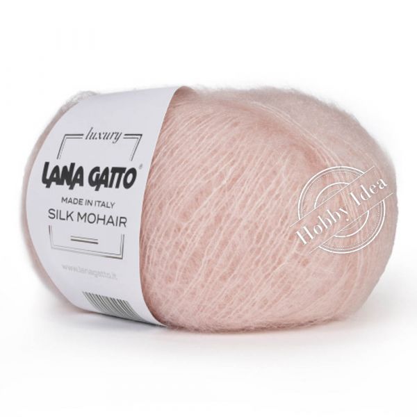 Lana Gatto Silk Mohair 06023 Персиковые румяна из категории Lana Gatto Silk Mohair