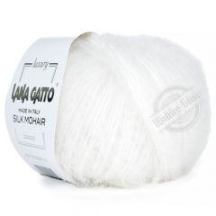 Lana Gatto Silk Mohair 06027 Белый