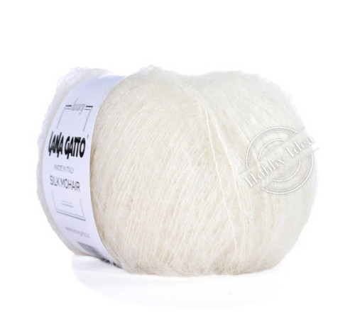 Lana Gatto Silk Mohair 06028 Молочный