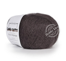 Lana Gatto Silk Mohair 06030 Горький шоколад