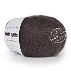 Lana Gatto Silk Mohair 06030 Горький шоколад