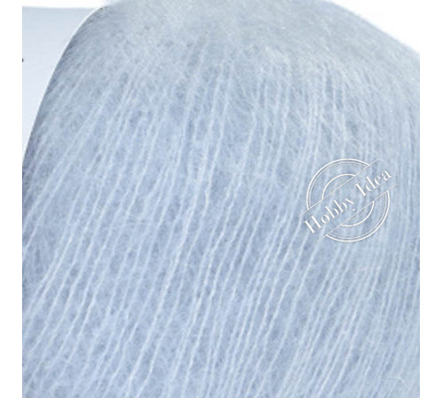 Lana Gatto Silk Mohair 06033 Бело-серый