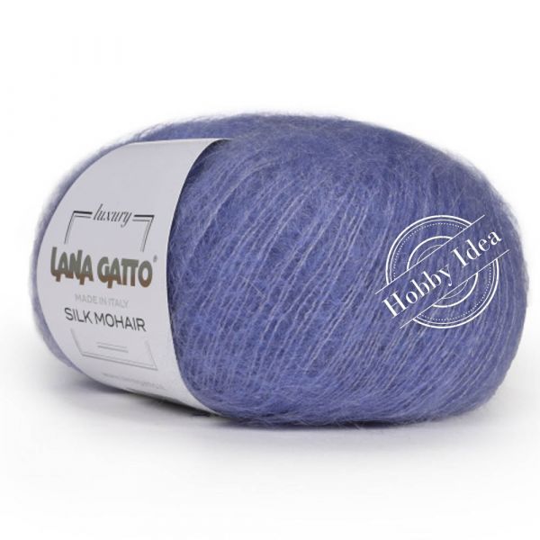 Lana Gatto Silk Mohair 06034 Серо-голубой из категории Lana Gatto Silk Mohair