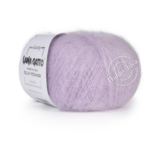 Lana Gatto Silk Mohair 07258 Бледно-сиреневый