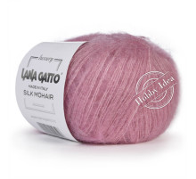 Lana Gatto Silk Mohair 07259 Розово-сиреневый