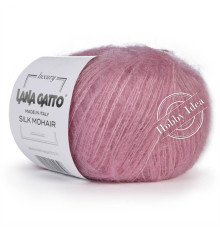 Lana Gatto Silk Mohair 07259 Розово-сиреневый