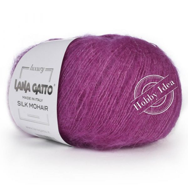 Lana Gatto Silk Mohair 07260 Фиалка из категории Lana Gatto Silk Mohair