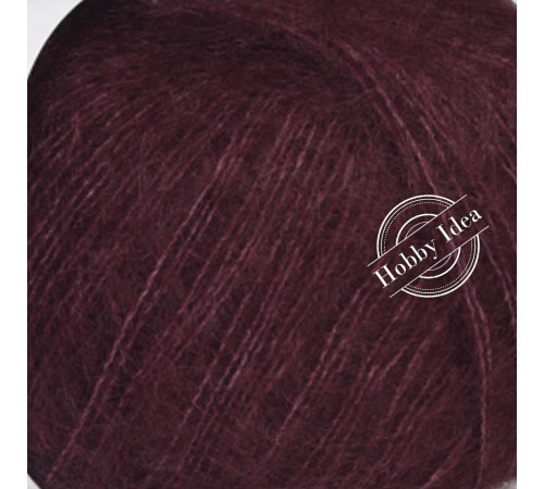 Lana Gatto Silk Mohair 07261 Бордово-фиолетовый