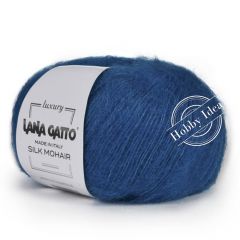 Lana Gatto Silk Mohair 07263 Аквамарин