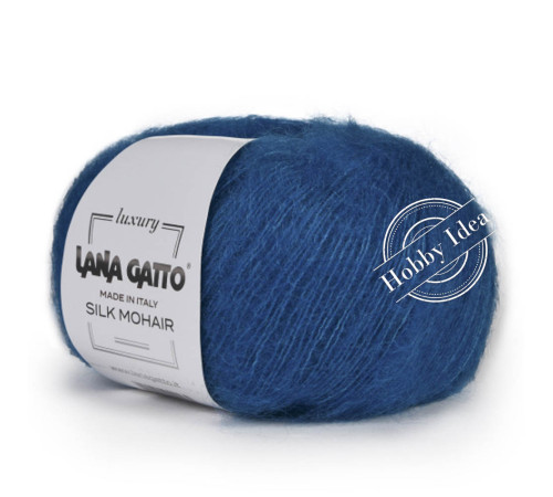 Lana Gatto Silk Mohair 07263 Аквамарин