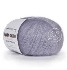 Lana Gatto Silk Mohair 09374 Лилово-серый