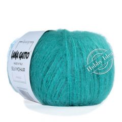 Lana Gatto Silk Mohair 09375 Зелёный
