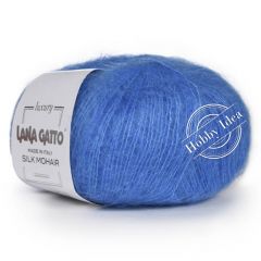Lana Gatto Silk Mohair 09376 Василёк