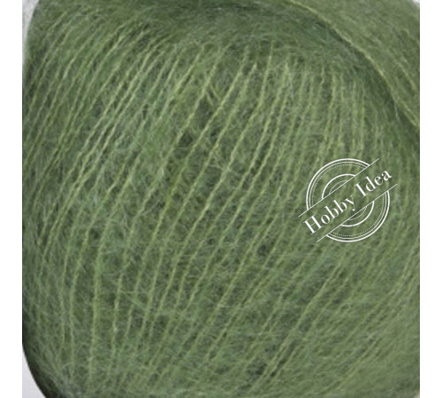 Lana Gatto Silk Mohair 09379 Зелёный чай
