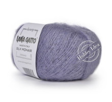 Lana Gatto Silk Mohair 09380 Пыльный лиловый