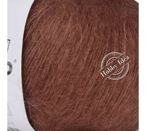 Lana Gatto Silk Mohair 13737 Тёмный терракот