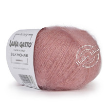 Lana Gatto Silk Mohair 14393 Розовое дерево