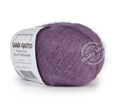 Lana Gatto Silk Mohair 30140 Пыльный фиолетовый
