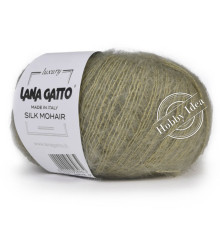 Lana Gatto Silk Mohair 30144 Бледно-зелёный