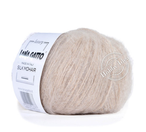 Lana Gatto Silk Mohair 30481 Розовая пудра