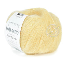 Lana Gatto Silk Mohair 30792 Желтый персик