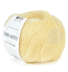Lana Gatto Silk Mohair 30792 Желтый персик
