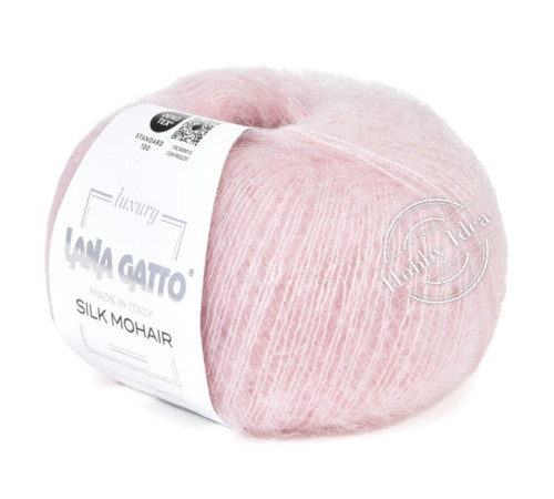 Lana Gatto Silk Mohair 30794 Розовый леденец