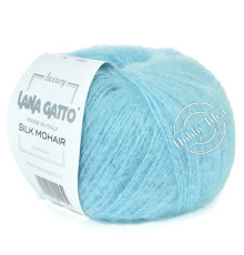 Lana Gatto Silk Mohair 30796 Светлая бирюза