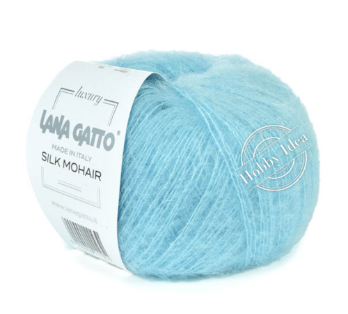 Lana Gatto Silk Mohair 30796 Светлая бирюза