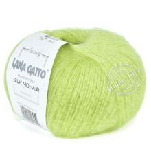 Lana Gatto Silk Mohair 30797 Салатный