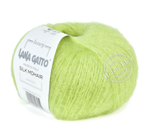 Lana Gatto Silk Mohair 30797 Салатный