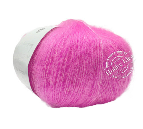 Lana Gatto Silk Mohair A3088 Яркий розовый