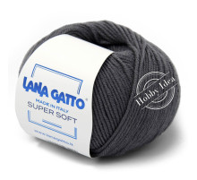 Lana Gatto Super Soft 09423 Темно-серый
