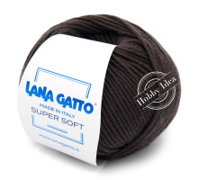 Lana Gatto Super Soft 09426 Темно-коричневый
