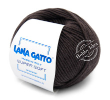 Lana Gatto Super Soft 09426 Темно-коричневый