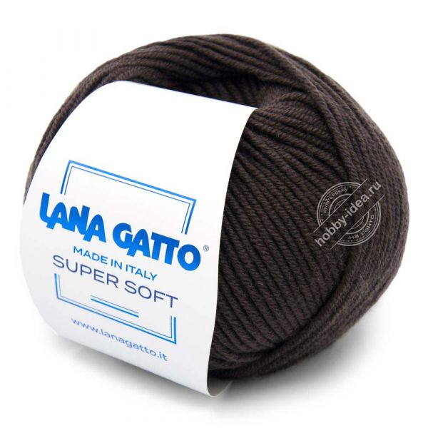 Lana Gatto Super Soft 09426 Темно-коричневый из категории Lana Gatto Super Soft