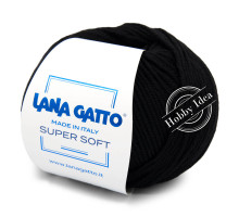 Lana Gatto Super Soft 10008 Чёрный