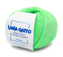 Lana Gatto Super Soft 14474 Неоновый зеленый