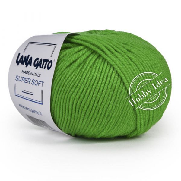 Lana Gatto Super Soft 14508 Яркий зелёный из категории Lana Gatto Super Soft